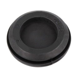 100179; Grommet; with bulkhead; Ømount.hole: 37mm; Øhole: 29mm; black; TRELLEBORG