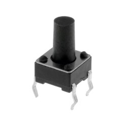 ; Microswitch TACT; SPST-NO; Pos: 2; 0.05A/12VDC; THT; none; 1N; 6x6mm; NINIGI
