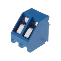 335-021-12; PCB terminal block; angled 45°; 5mm; ways: 2; on PCBs; 0.5÷1.5mm2; KARSON
