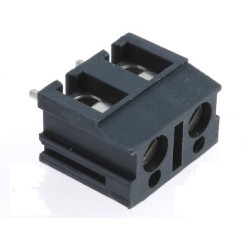 AK110/2DS-7,5-V/GRAU; PCB terminal block; angled 90°; 7.5mm; ways: 2; on PCBs; 2.5mm2; PTR  MESSTECHNIK
