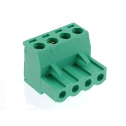 326-041-14; Pluggable terminal block; 5mm; ways: 4; straight; plug; female; KARSON
