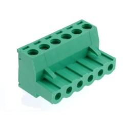 326-061-14; Pluggable terminal block; 5mm; ways: 6; straight; plug; female; KARSON