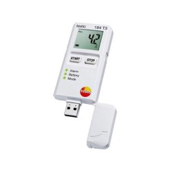 TESTO 184-T3 0572 1843; Data logger; temperature; ±0,5°C; Temp: -35÷70°C; 44x12x97mm; IP67; TESTO