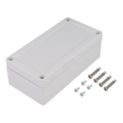 10040601; Enclosure: multipurpose; X: 82mm; Y: 162mm; Z: 55mm; TG ABS; ABS; grey; SPELSBERG