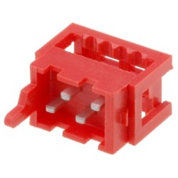 TMM-1-0-04-2; Wire-board; plug; male; PIN: 4; IDC; for ribbon cable; 30V; 1A; AMPHENOL