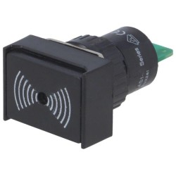 ; Signaller: sound; 75dB; Illumin: none; IP40; Ø16mm; max.6mm; plastic; ONPOW