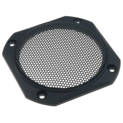 1138; Loudspeaker grille; 82x82x6mm; Mat: polycarbonate; VISATON