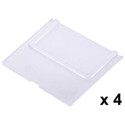 456590; Divider; 85x1x75mm; transparent; plastic; 4pcs.; ALLIT AG