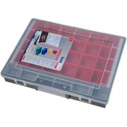 ; Container: box with containers; 370x290x55mm; black; ALLIT AG