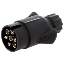 W12-T7-21NI; Connector: automotive; plug; PIN: 7; nickel plated; 12VDC; 7mm; TESAT