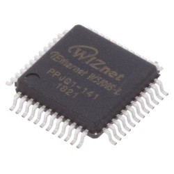 W5100S-L; IC: Ethernet controller; 8bit BUS,SPI; LQFP48; -40÷85°C; 3.3VDC; WIZNET