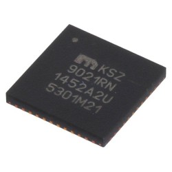 W5100S-Q; IC: Ethernet controller; 8bit BUS,SPI; QFN48; -40÷85°C; 3.3VDC; WIZNET