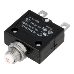 1423674-8; Circuit breaker; Urated: 250VAC; 50VDC; 15A; SPST-NC; Poles: 1; TE Connectivity