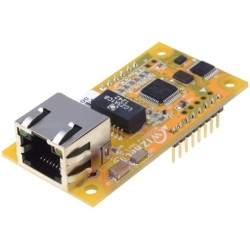 WIZ550IO; Module: Ethernet; Comp: W5500; Version: 1.1; 3.3VDC; SPI; 2.54mm; WIZNET