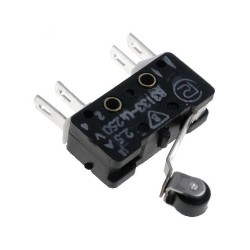 83 133 S54 ER14.1; Microswitch SNAP ACTION; with lever (with roller); 2.5A/250VAC; PROMET