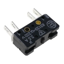 83 133 S; Microswitch SNAP ACTION; without lever; SPST-NO + SPST-NC; IP40; PROMET