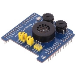 10857; Module: shield; DAC; Additional functions: buzzer; IC: MCP4725; WAVESHARE