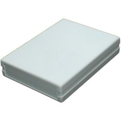 Z19J; Enclosure: with panel; X: 94mm; Y: 129mm; Z: 25mm; polystyrene; grey; KRADEX