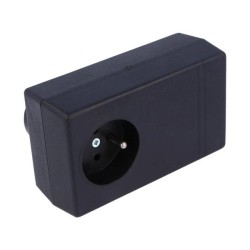 Z27; Enclosure: for power supplies; X: 71mm; Y: 120mm; Z: 45mm; black; KRADEX