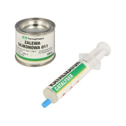 ART.AGT-219; Silicone encapsulating compound; transparent; 108g; -50÷200°C; AG TERMOPASTY