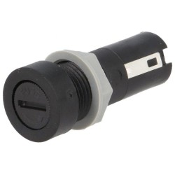 PTF/55; Fuse holder; cylindrical fuses; 5x20mm; 10A; Mounting: on panel; Stelvio Kontek