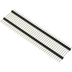 ZL2029-40; Pin header; pin strips; male; PIN: 40; double deck; straight; THT; NINIGI