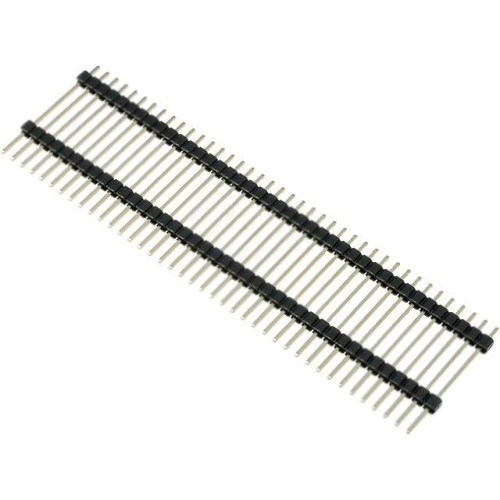 ZL2029-40; Pin header; pin strips; male; PIN: 40; double deck; straight; THT; NINIGI