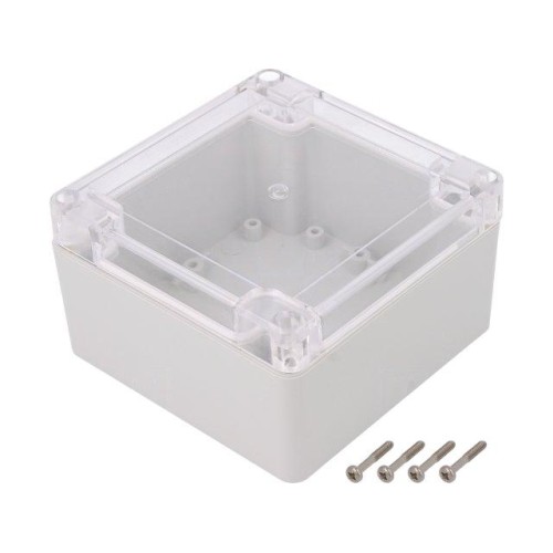 ZP105.105.60JPH TM ABS-PC; Enclosure: multipurpose; X: 105mm; Y: 105mm; Z: 60mm; ZP; ABS; gasket; KRADEX