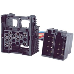 ; Connector; radio,ISO; BMW,Land Rover,Rover; PIN: 17; 4CARMEDIA