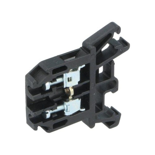 ZUG-G2,5 A11-0073; Splice terminal: rail; 0.5÷2.5mm2; ways: 1; terminals: 2; black; POKÓJ