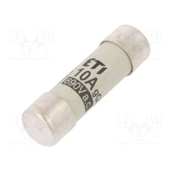002630007; Fuse: fuse; gG; 10A; 690VAC; cylindrical,industrial; 14x51mm; ETI POLAM