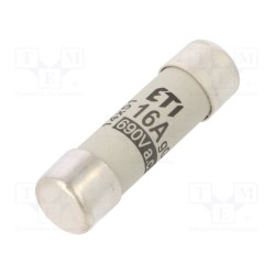 002630009; Fuse: fuse; gG; 16A; 690VAC; cylindrical,industrial; 14x51mm; ETI POLAM