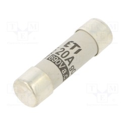 002630011; Fuse: fuse; gG; 20A; 690VAC; cylindrical,industrial; 14x51mm; ETI POLAM