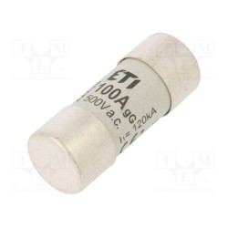 002640025; Fuse: fuse; gG; 100A; 500VAC; cylindrical,industrial; 22x58mm; ETI POLAM