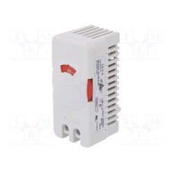 01115.9-00; Sensor: thermostat; Contacts: NC; 10A; 250VAC; IP20; Mounting: DIN; STEGO