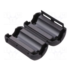 0446167281; Ferrite: two-piece; on round cable; A: 39.4mm; C: 10.15mm; D: 23.7mm; FAIR-RITE