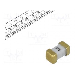 0458003.DR; Fuse: fuse; quick blow; 3A; 75V; SMD; ceramic; Case: 1206; 458; LITTELFUSE