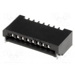 08FMN-SMT-A-TF; Connector: FFC (FPC); horizontal; PIN: 8; NON-ZIF; SMT; 0.5A; 1mm; JST