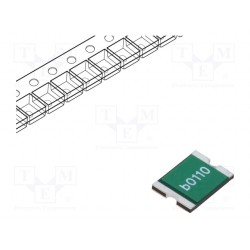 0ZCF0110FF2C; Fuse: PTC polymer; 1.1A; Imax: 100A; Case: 2920; 0ZCF; BEL FUSE