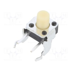 1-1825027-4; Switch: microswitch TACT; Pos: 2; SPST-NO; 0.05A/24VDC; Body: black; TE Connectivity