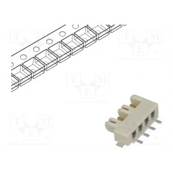 10120045-400LF; Socket; Connector: wire-wire/PCB; Rotaconnect; 3mm; PIN: 4; 5A; SMT; AMPHENOL