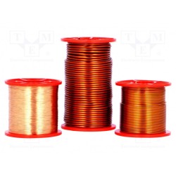 1030 0900 45; Coil wire; single coated enamelled; 0.9mm; 0,5kg; max.200°C; SYNFLEX