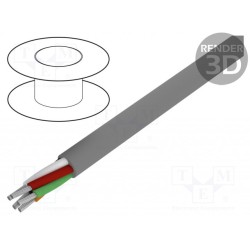 1175C SL005; Wire; Alpha Essential C&C; 5x22AWG; unshielded; 300V; PVC; 30,5m; ALPHA WIRE