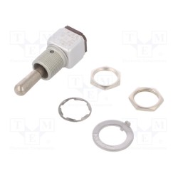 11TW1-1; Switch: toggle; Pos: 3; SPDT; ON-OFF-ON; 5A/125VAC; 5A/30VDC; HONEYWELL