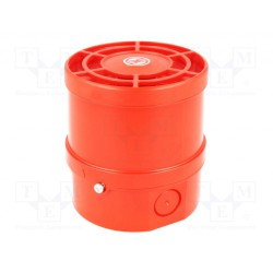 14015050; Signaller: sound; siren; 9÷28VDC; 115dB; Series: 140; IP65; Mat: ABS; WERMA