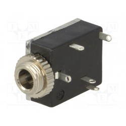 1503 09; Socket; Jack 3,5mm; female; stereo; with double switch; ways: 3; LUMBERG