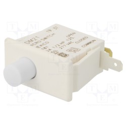 1DM21; Switch: door; Pos: 2; SPDT; 10A/125VAC; white; Mounting: on panel; HONEYWELL