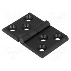 3.510.23; Hinge; Width: 76mm; zinc and aluminium alloy; H: 50mm; Holes no: 6; ROZTOCZE