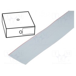 3365/12SF (100FT); Wire: ribbon; 1.27mm; stranded; Cu; 12x28AWG; unshielded; PVC; grey; 3M GCS