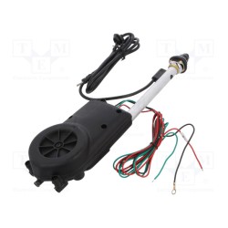 7677155; Antenna; electric telescopic; 0.79m; AM,FM; 1.2m; Colour: black; CALEARO